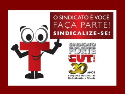 CAMPANHA SINDICALIZACAO - CUT - MAI 2013