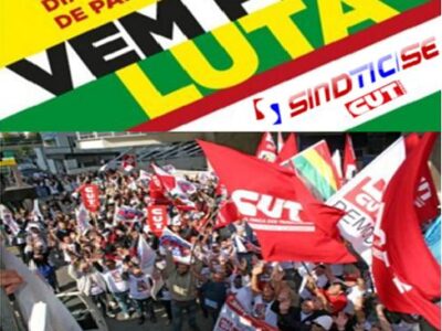 SERGIPE VAI PARAR - VEM PRA LUTA - 30-08-2013