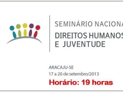 SEMINARIO N D H e JUVENTUDE - SET 2013