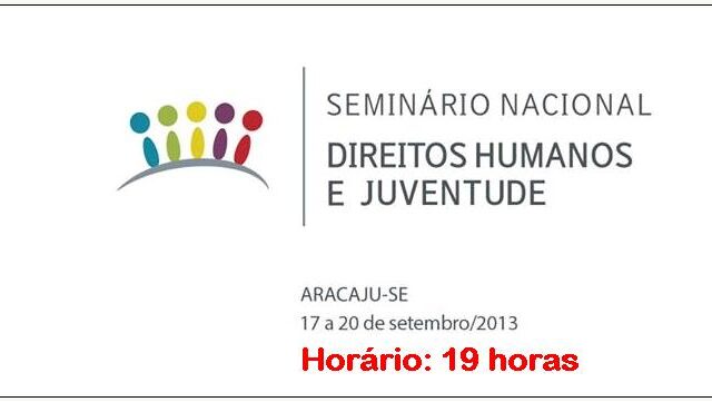 SEMINARIO N D H e JUVENTUDE - SET 2013