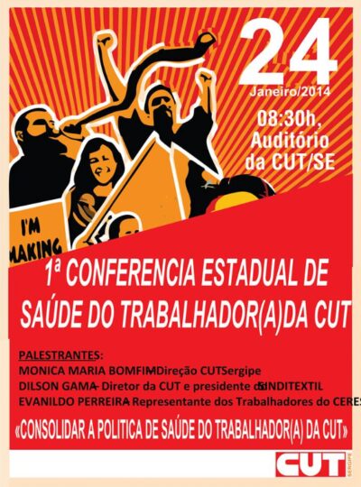 CONF 2 ESTADUAL DA SAUDE DO TRAB - JAN 2014